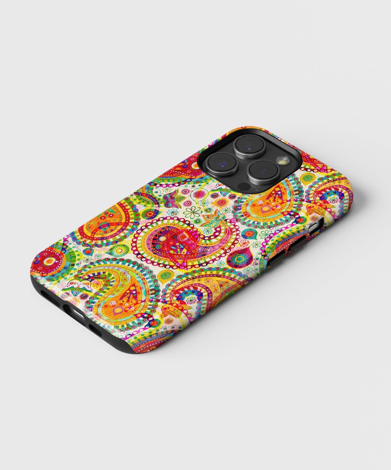 Bright Paisley - iPhone Case