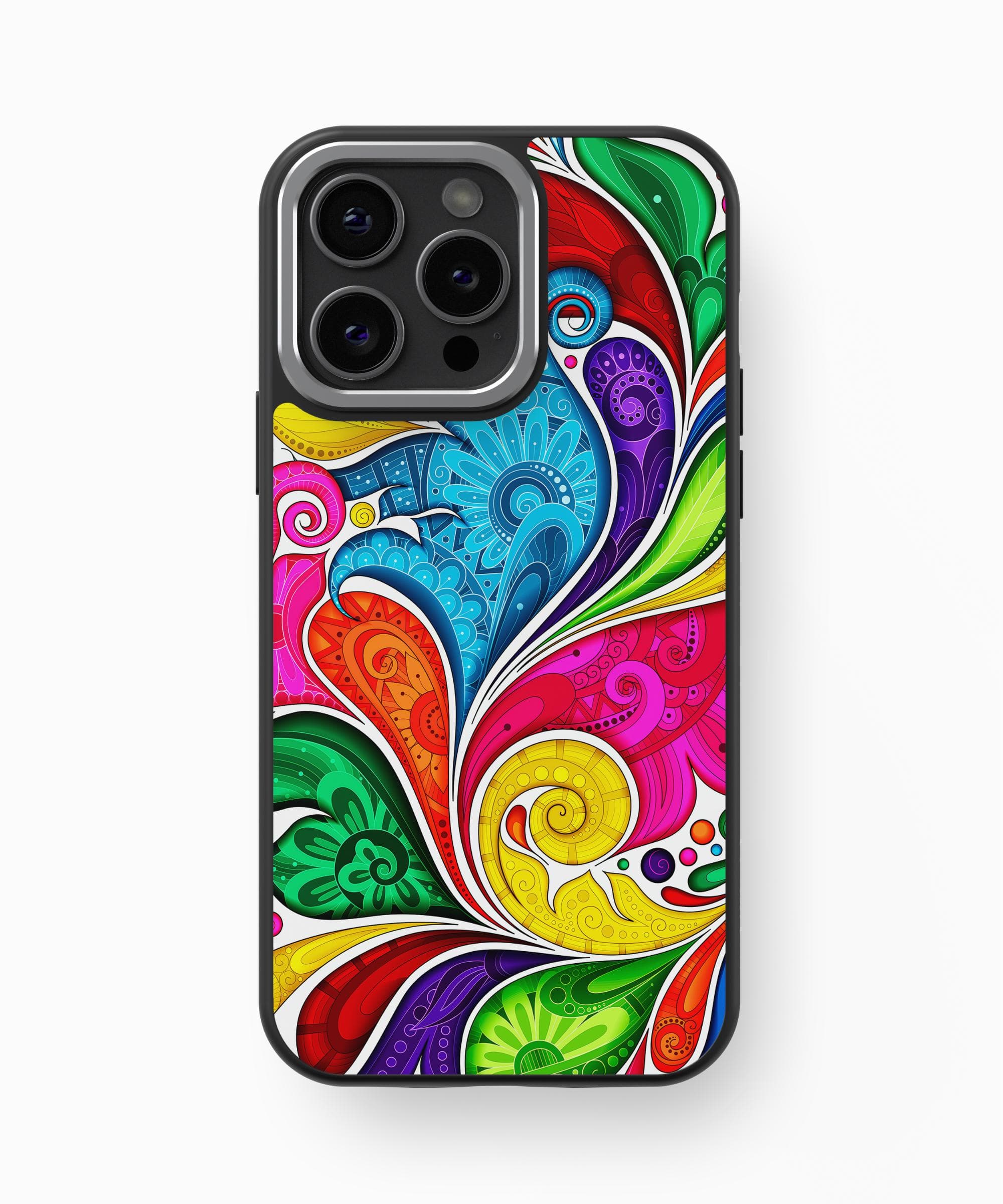 Colored Paisley iPhone Case