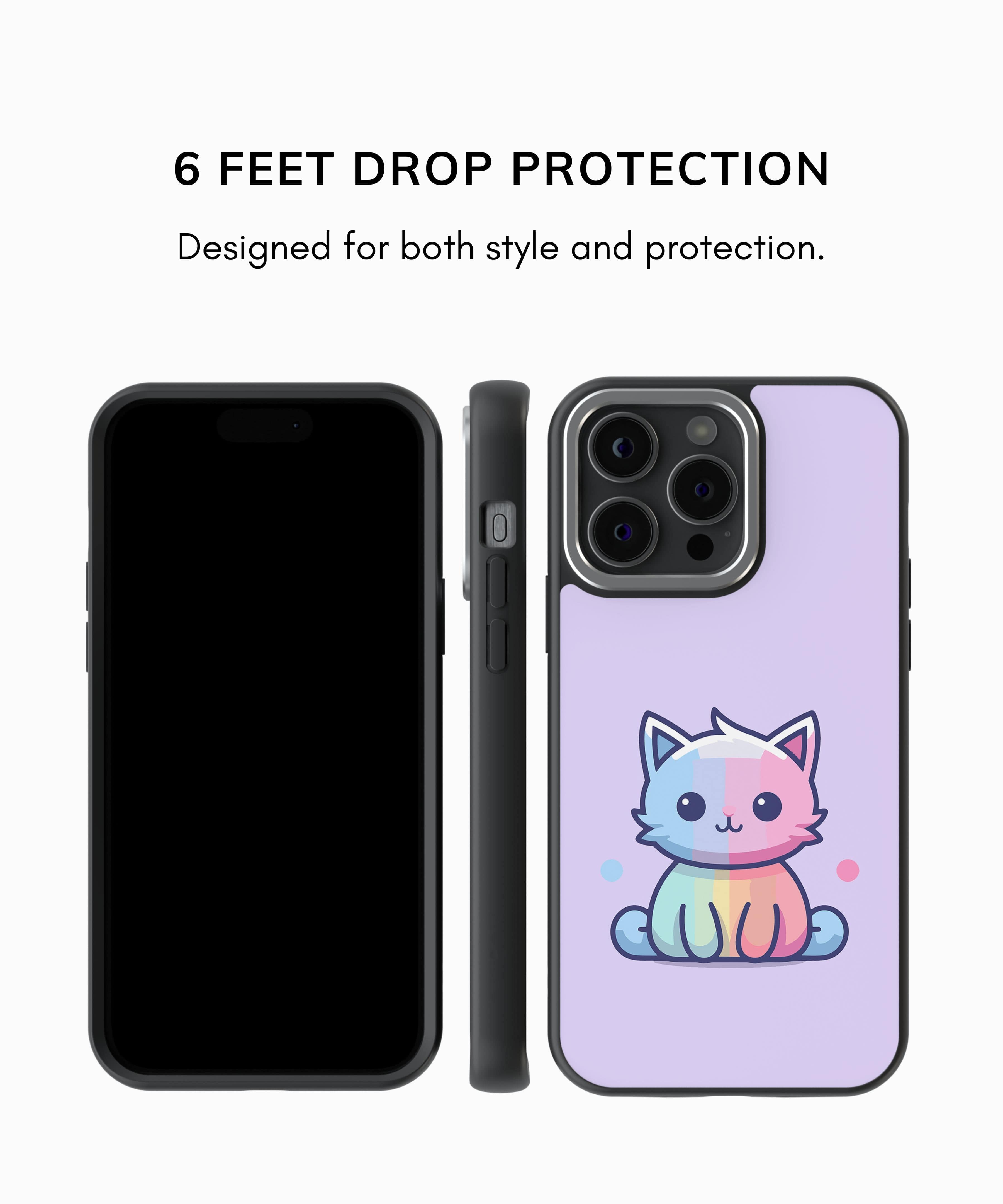 Colorful Cat iPhone Case