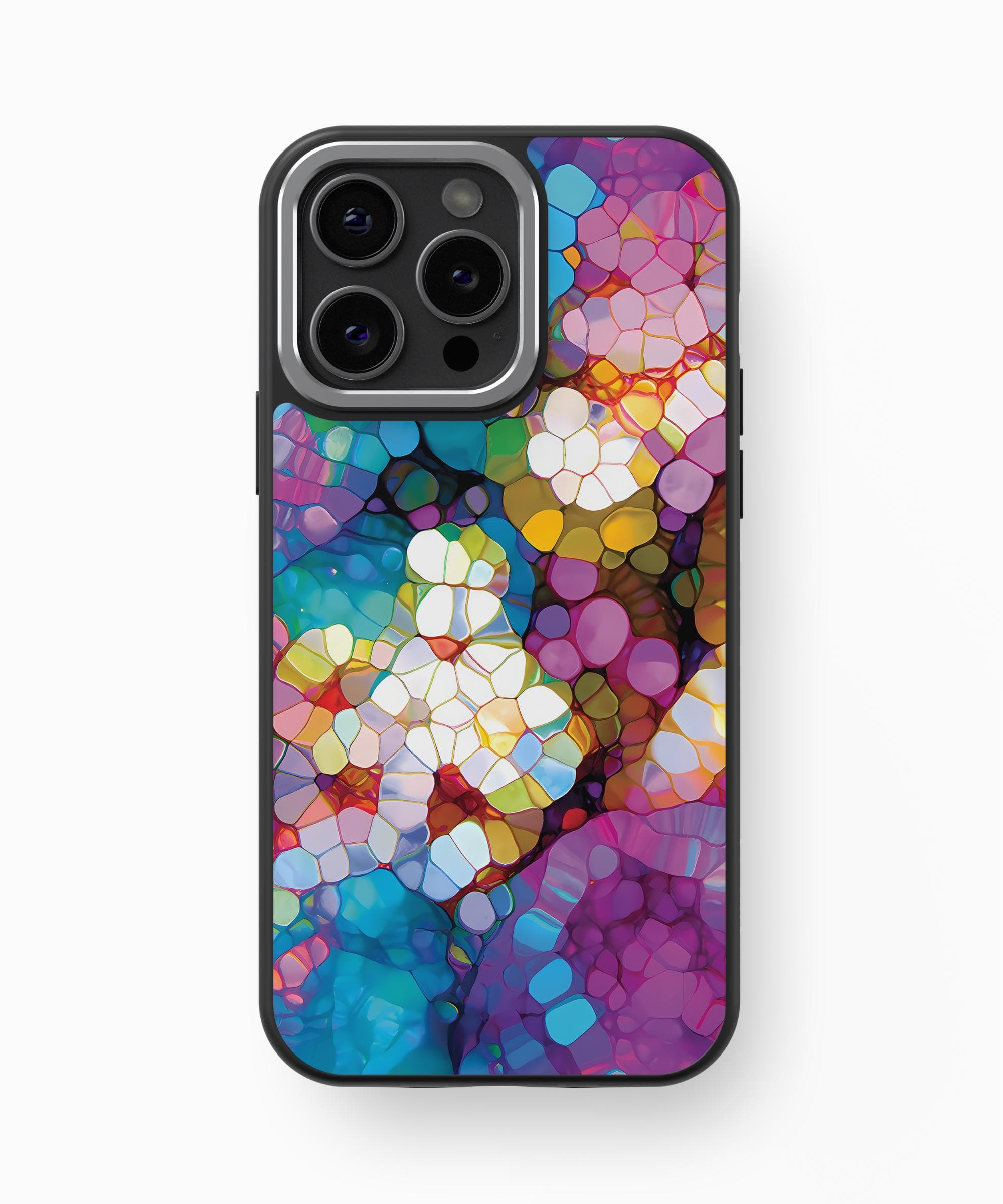 Purple Stone Art iPhone Case